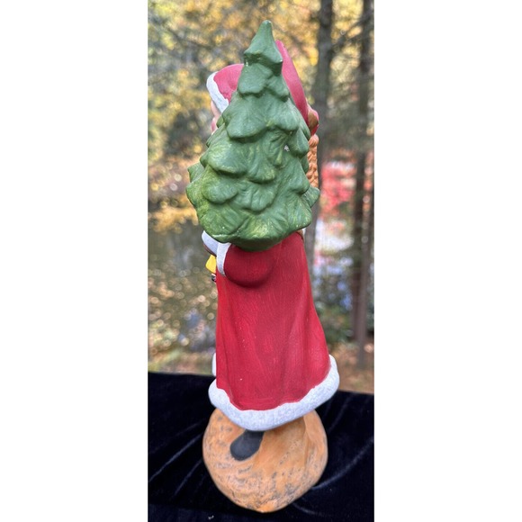 VTG Hand Painted Ceramic 11” Santa Claus/St Nicholas Provincial Mold USA -CH7 - Picture 4 of 11